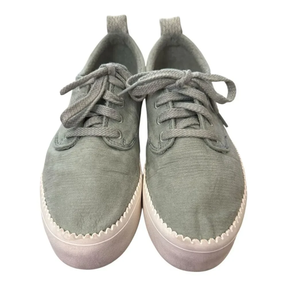 Roxy Surf Shaka Women's Mint Green Platform Sneakers 6